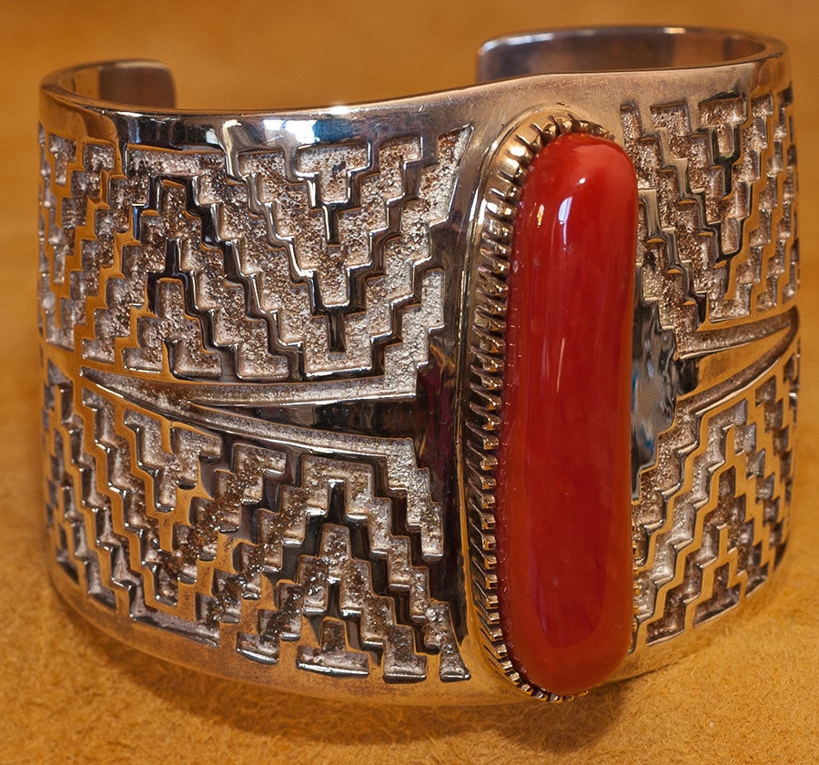 Coral Bracelet handmade by Tommy Jackson